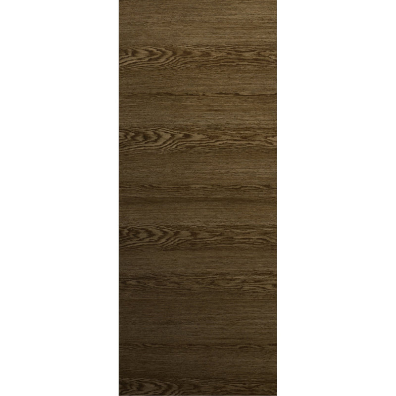 Panneau de porte à dalle | Ego 5000 | Portes en placage de bois | Pochette coulissante à poche, Chêne marbré, 18 po x 96 po