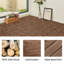 30cm L x 30cm W Solid Wood Tile in Brown-388797930