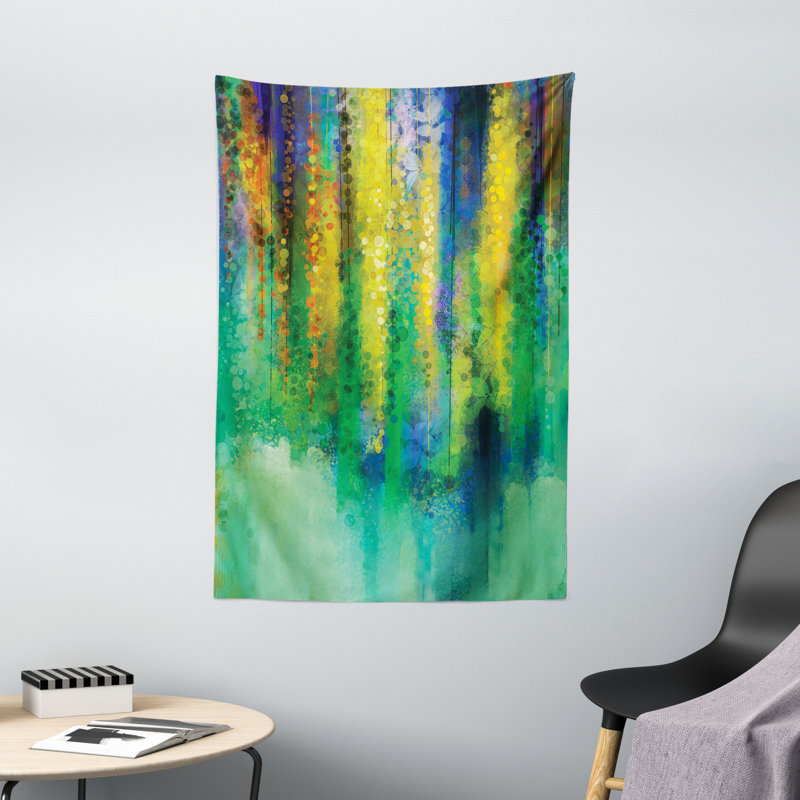Tapisserie en polyester naturel, H 60 po x l 40 po