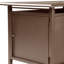 Avaline X 31 po Foyer de table en aluminium au propane, perles de verre, deux couvercles, couvercle, finition cuivre de 55 000 BTU-2092327396