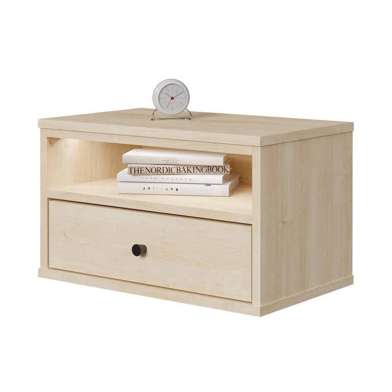 Table d'appoint flottante Essence, Brun
