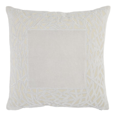 Mezza Geometric Cotton Throw Pillow