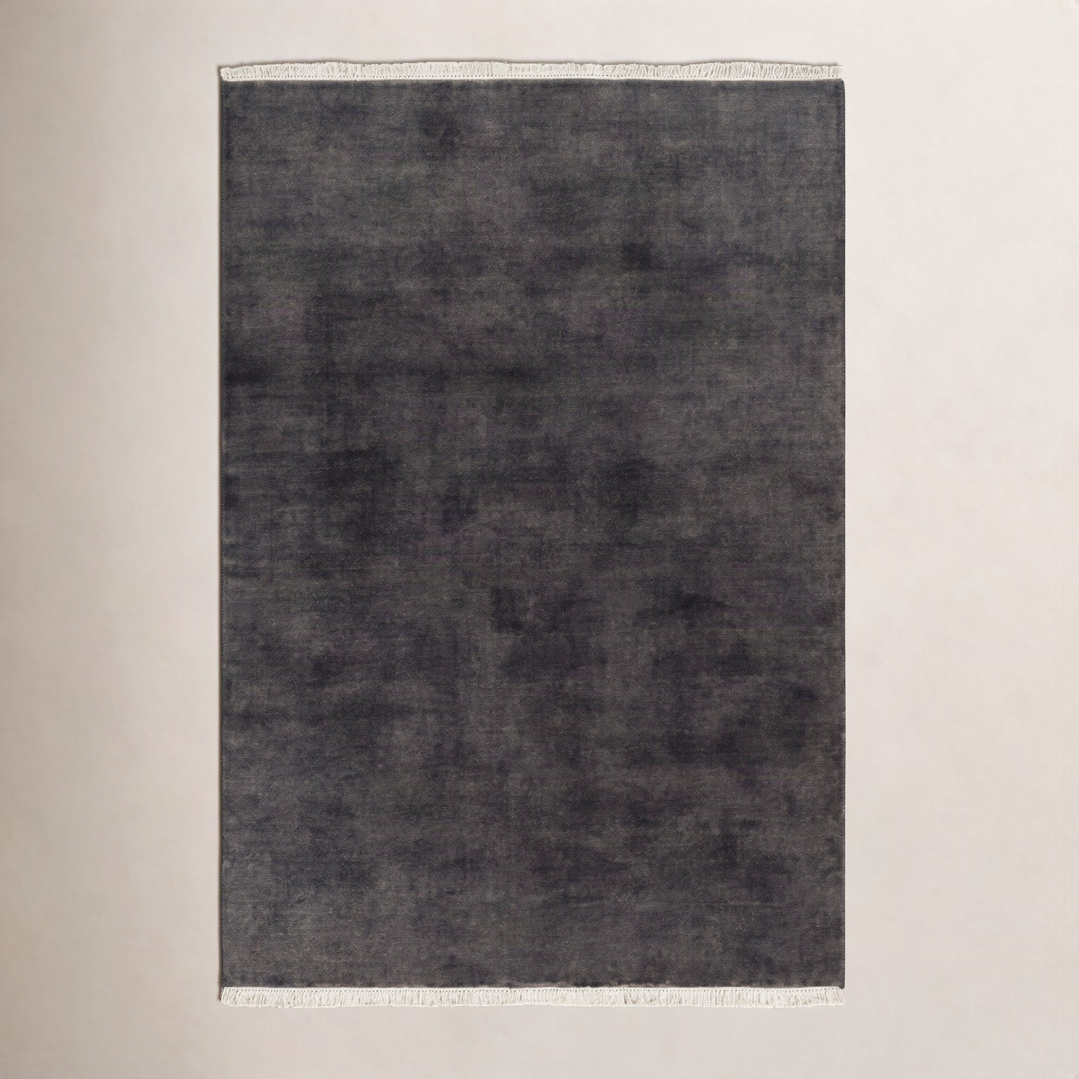 Clio Hand-Loomed Onyx Wool Rug, Rectangle 6' x 9'