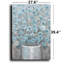 Art mural sur toile Vase turquoise