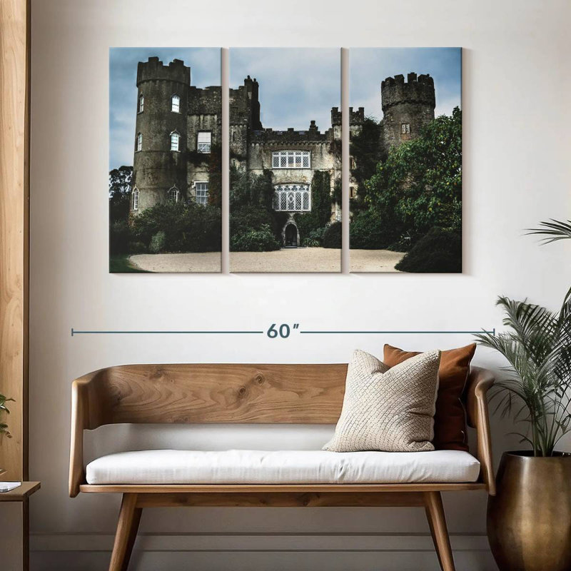Lilie Malahide Castle, 32" H x 50" W