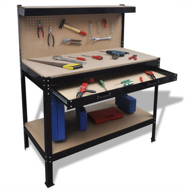 Olympia Tools 48 Inch Acacia Hardwood Woodworking Carpentry Workbench w/  Storage & Reviews