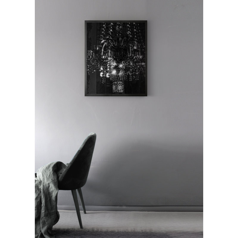Chandelier 13 by Michael Banks - Single Picture Frame Print on Canvas