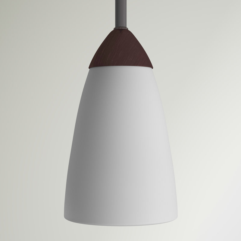 Seville One Light Mini-Pendant from Generation Lighting , No, Burnt Sienna