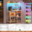 Baker's Rack with Power Outlets, Microwave Stand, Coffee Bar, 10 S-Hooks-875734504