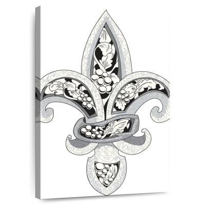 Fleur de lys ornée Kerner