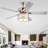 Cascade 52'' Ceiling Fan with Light Kit