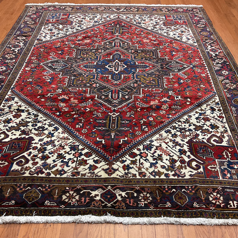 Tapis rectangulaire en laine