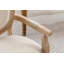 Chaise en bois massif Style