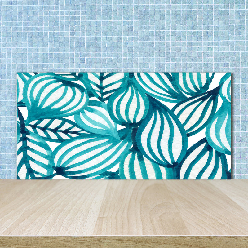 50cm W x 100cm L Glass Peel and Stick Panel