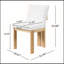 Chaise de salle à manger d'intérieur pour salle à manger moderne (ensemble de 2)-1920199044