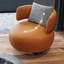 Chaise berçante moderne rembourrée