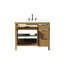 Meuble-lavabo simple 42 po en teck miel-1311895532-1311895535