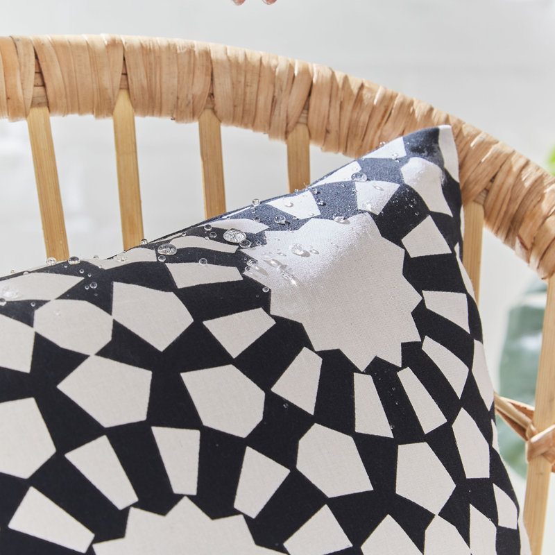 Kaleidoscope Pure Cotton Geo Indoor Outdoor Cushion Cover