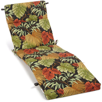 Coussin de chaise longue intérieur / extérieur Tropique
