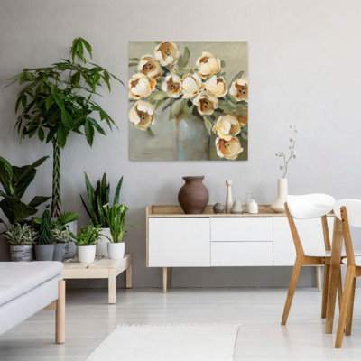Brilliant Tulips Classic Contemporary Elegant Tulip Flower Wall Art