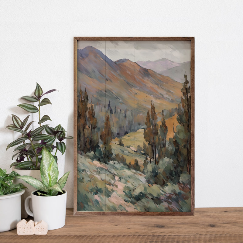Blue Hour Mountains, H 36 po x l 24 po