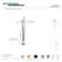Kaiser Single Handle Floor Mounted with Hand Shower
