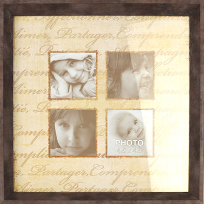 Kittrell Wood Beveled Picture Frame with Mat