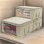 Rangement sous le lit en tissu-2083187212