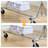 Roahn Metal Adjustable Rolling Clothing Rack