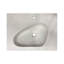 Meuble-lavabo simple 31 po - Structure en métal noir avec comptoir d'évier en béton gris clair