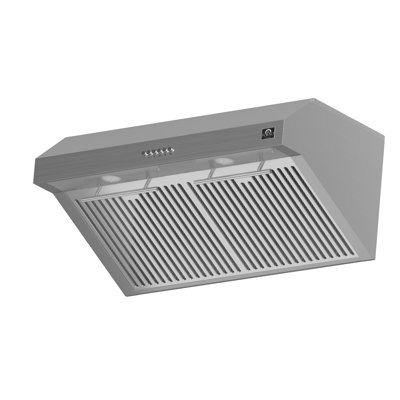 Bari Espresso 30" Under Cabinet Stainless-Steel Range Hood