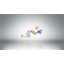 Drapeau imprimé à main arc-en-ciel-37601697