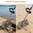 Stainless Steel Beach Sand Sifter, Beach Sand Shovel with Shell Basket, 133 cm Adjustable Sand Shovel with Three Piece Handle 20×40 cm Basket, Sand Shovel and Digging Tools Silver White