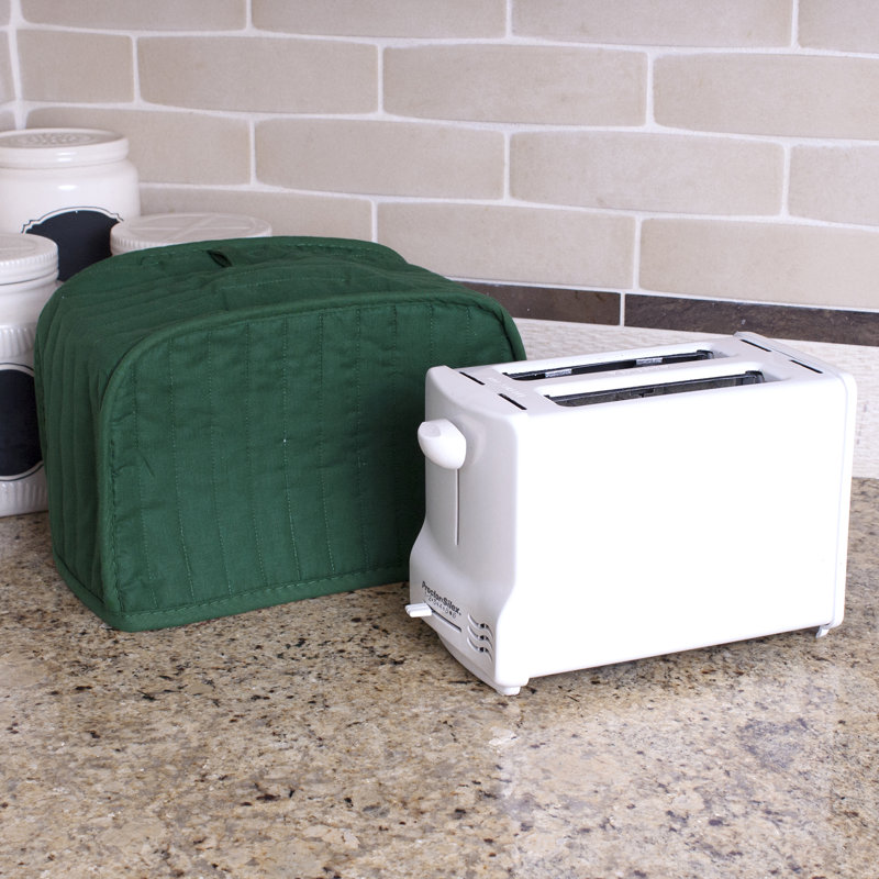Housse universelle pour grille-pain à deux tranches, Vert foncé