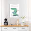 Alligator Rock Star Playful Contemporary Alligator Crocodile Wall Art Print by Carla Daly - Wrapped Canvas Print-811182127