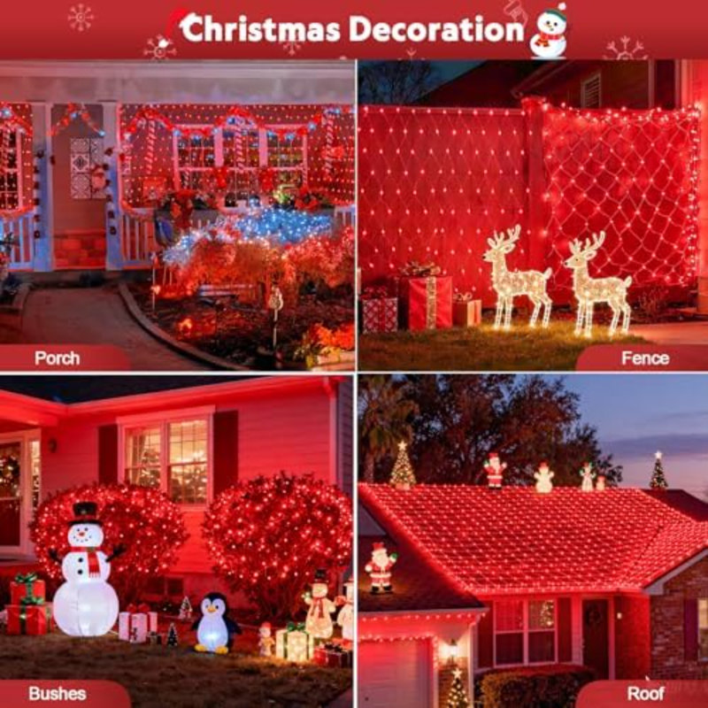 200 - Bulb 9.8 in. Plug-in LED Wide Angle LED String Lights