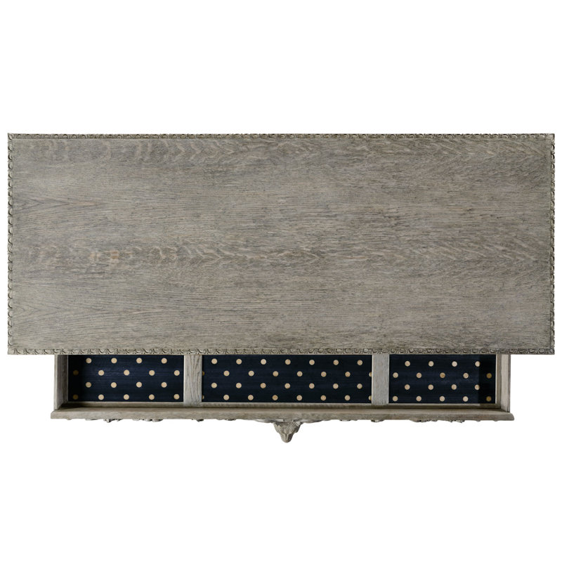 William Yeoward 63.5'' W Console Table, Grayed Oak
