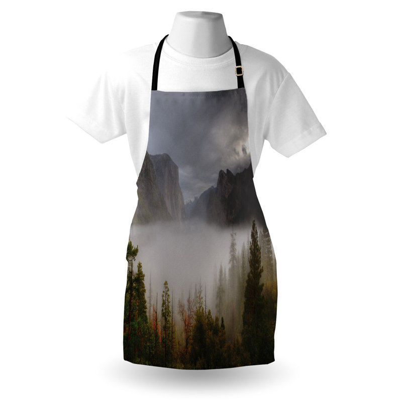 No Pattern Bib Apron