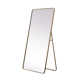 Sabine Metal Rounded Rectangle Floor Mirror