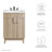 Modway Miles 23'' Free Standing Single Bathroom Vanity with Ceramic Top-92590952