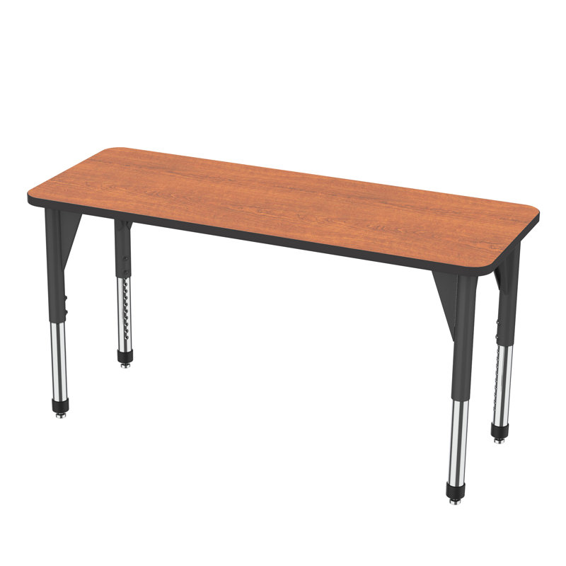 Table d'activités rectangulaire à hauteur réglable Premier Series Whiteboard, H 31 po x L 60 po x l 24 po, Noir