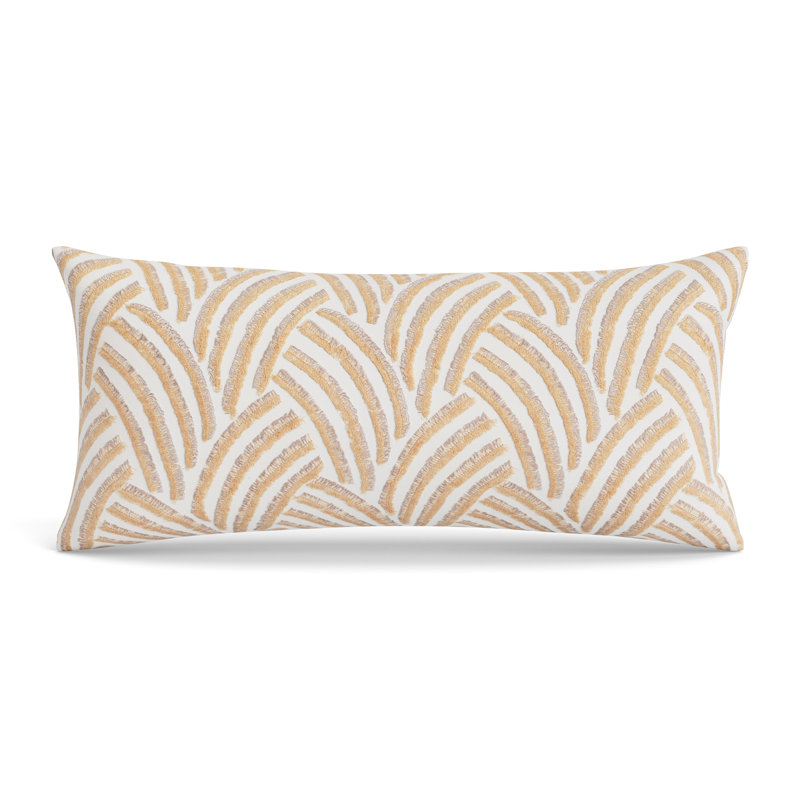 Trevi Linen Pillow Cover & Insert, Rectangle 16"H x 36"W