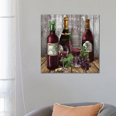 Delicious Reds I 1 Piece Wrapped Canvas Wall Art