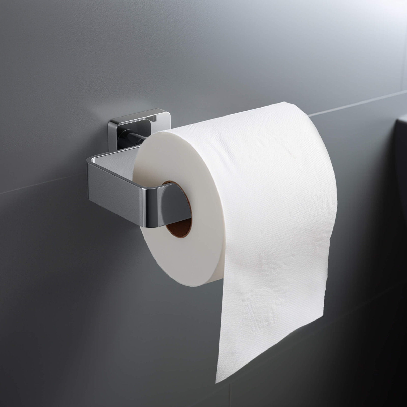 Blaze Toilet Paper Holder, Chrome