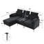 Canapé modulaire en L 3 pièces 89 po Chenille-872030532