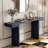 60-Inch Console Table with Geometric Clean Lines Design-193076644