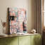 Tangerine et bleu sarcelle I - Cavas enveloppés de galerie-1628474551