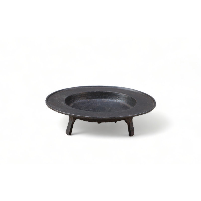 Round Iron Wood Burning Fire Pit