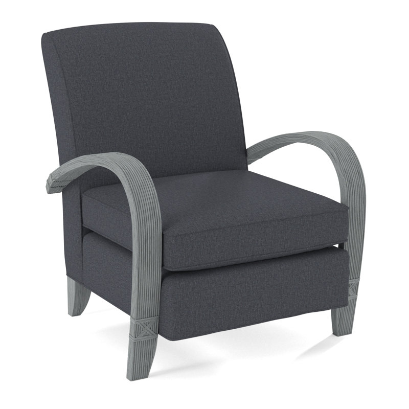 Vero Armchair, White Sugar Performance; 0863-91, Nickel