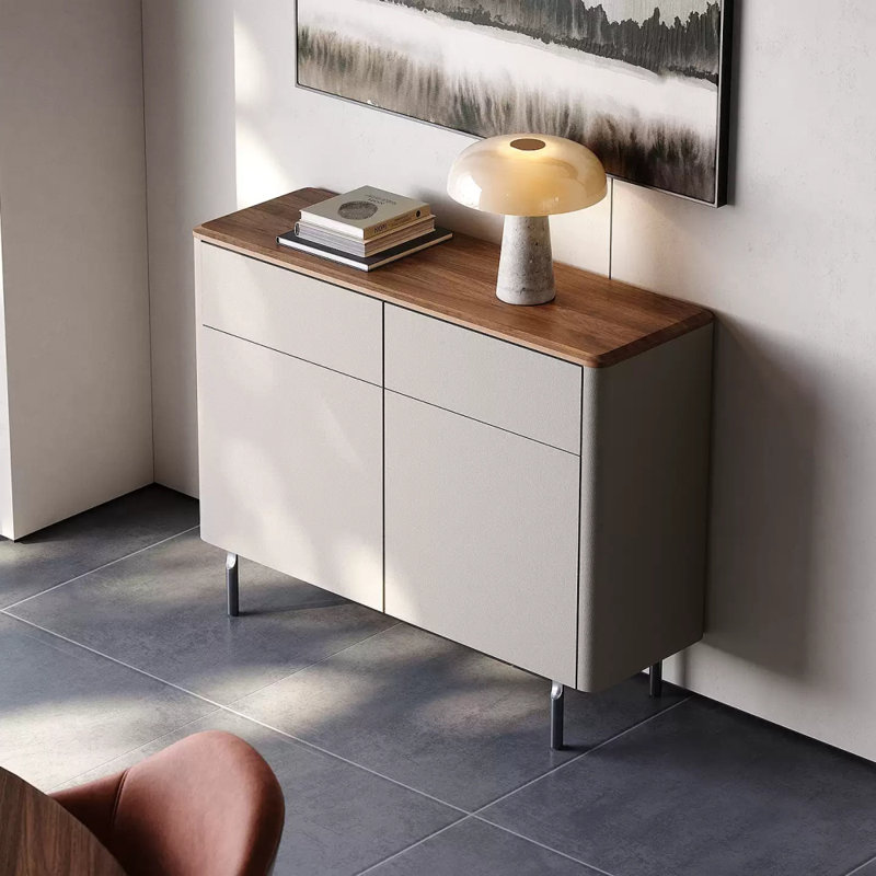 Multifunctional High-End Sideboard, 41.34" H x 39.37" W x 15.75" D